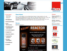 Tablet Screenshot of huva.nl